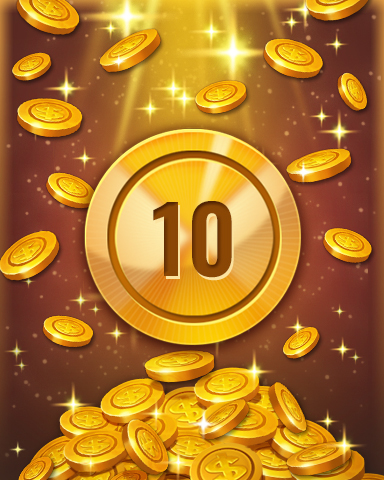 Pogo Slots Rank 10 Badge