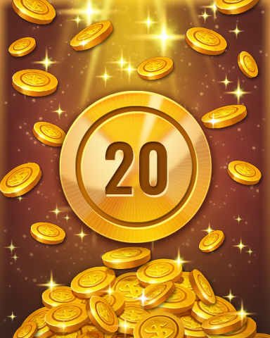 Pogo Slots Rank 20 Badge