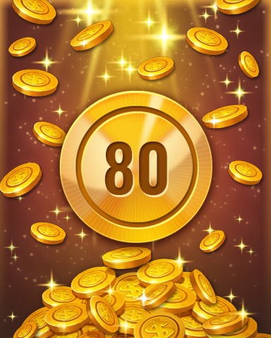 Pogo Slots Rank 80 Badge