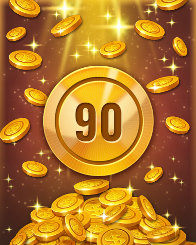 Pogo Slots Rank 90 Badge