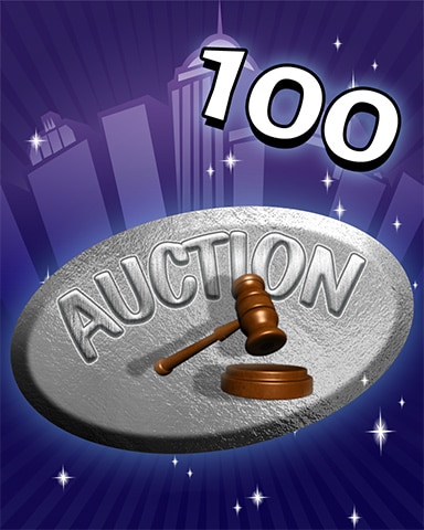 Dice City Roller HD Auction Ace Badge