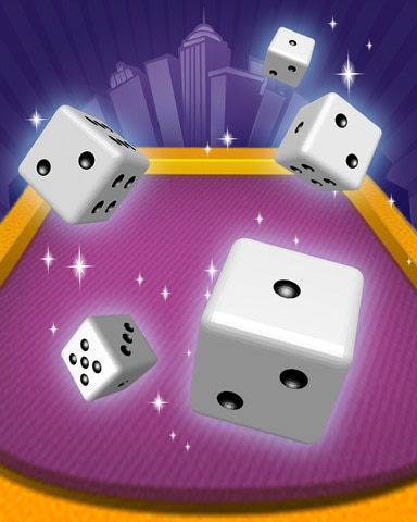 Dice City Roller HD On a Roll Badge