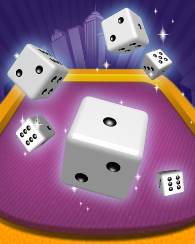 Rollercoaster Badge - Dice City Roller HD