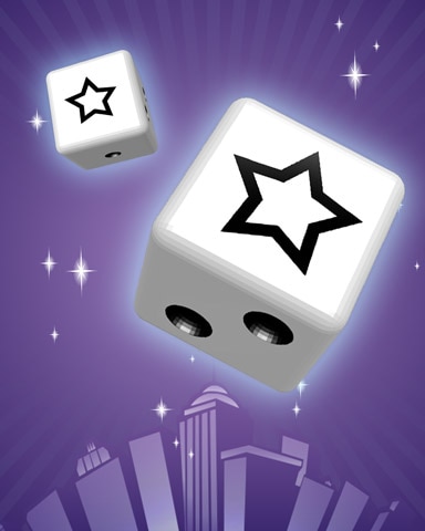 Dice City Roller HD Starry Eyed Badge