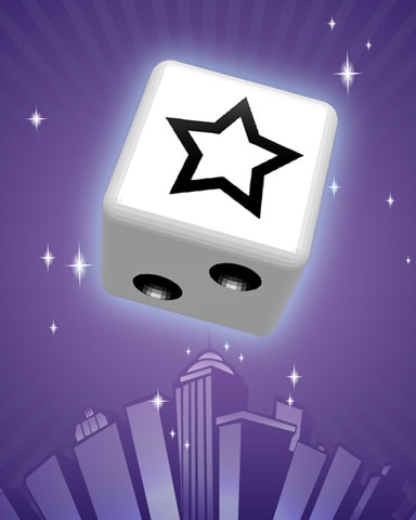 Dice City Roller HD Star Power Badge