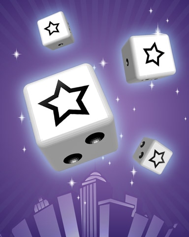 Starlet Badge - Dice City Roller HD