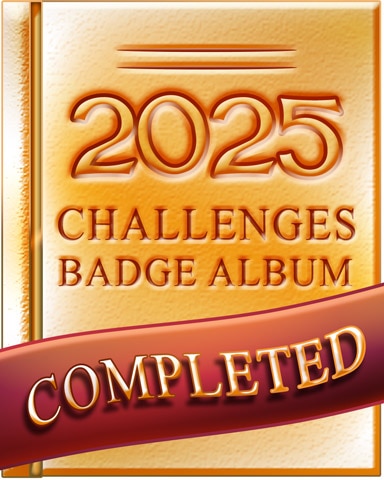 2025 Weekly Album Completion Badge