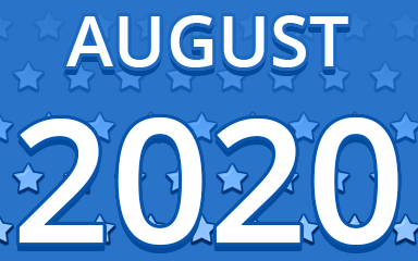 Pogo Daily Sudoku Starry August 2020 Badge