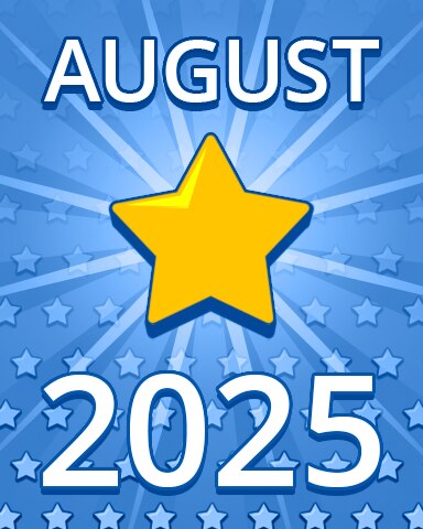Pogo Daily Sudoku All Stars August 2025 Badge