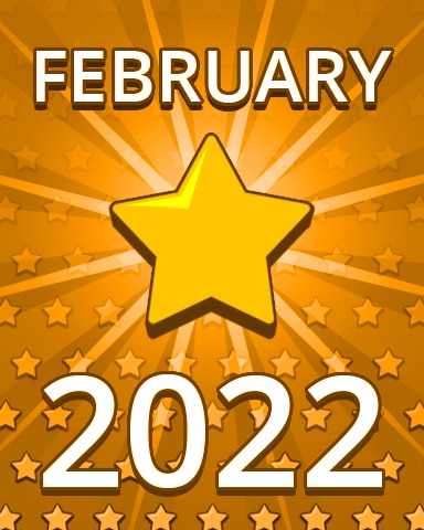 Pogo Daily Sudoku All Stars February 2022 Badge