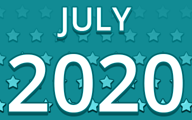 Pogo Daily Sudoku Starry July 2020 Badge