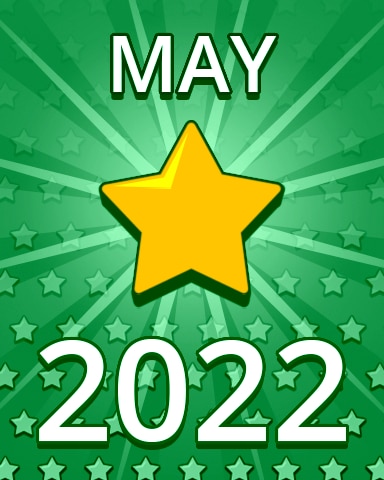 Pogo Daily Sudoku All Stars May 2022 Badge