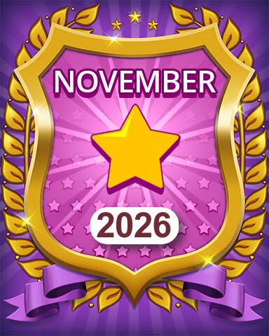Pogo Daily Sudoku All Stars November 2026 Badge