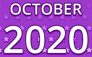 Pogo Daily Sudoku Starry October 2020 Badge