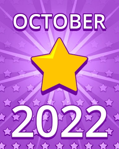 Pogo Daily Sudoku All Stars October 2022 Badge