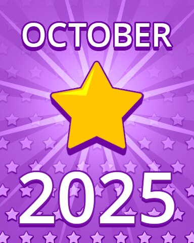 Pogo Daily Sudoku All Stars October 2025 Badge