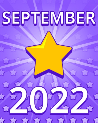 Pogo Daily Sudoku All Stars September 2022 Badge