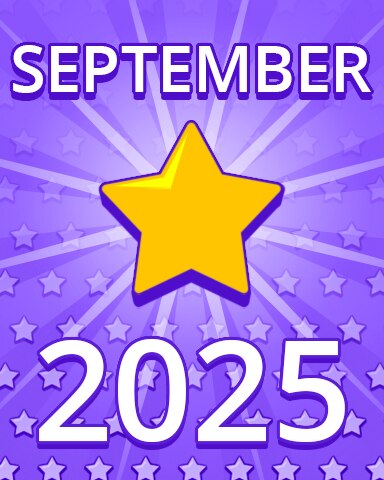 Pogo Daily Sudoku All Stars September 2025 Badge