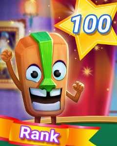 Pogo Addiction Solitaire HD Rank 100 Badge - Solitaire Champion!