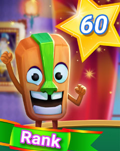 Pogo Addiction Solitaire HD Rank 60 Badge - Advanced Player!