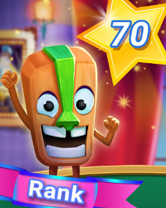 Pogo Addiction Solitaire HD Rank 70 Badge - Prolific Player!