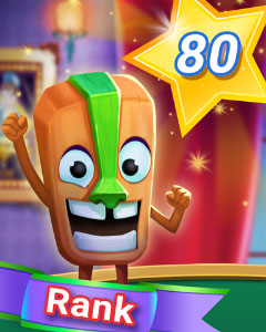 Pogo Addiction Solitaire HD Rank 80 Badge - Solitaire Expert!