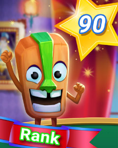 Pogo Addiction Solitaire HD Rank 90 Badge - Solitaire Master!