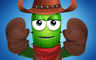 Poppit! Party Cowboy Level 1 Badge