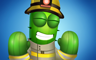 Poppit! Party Fireman Level 1 Badge