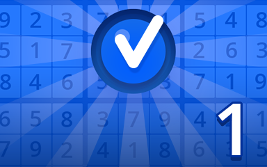 Pogo Daily Sudoku Beginner 1 Badge