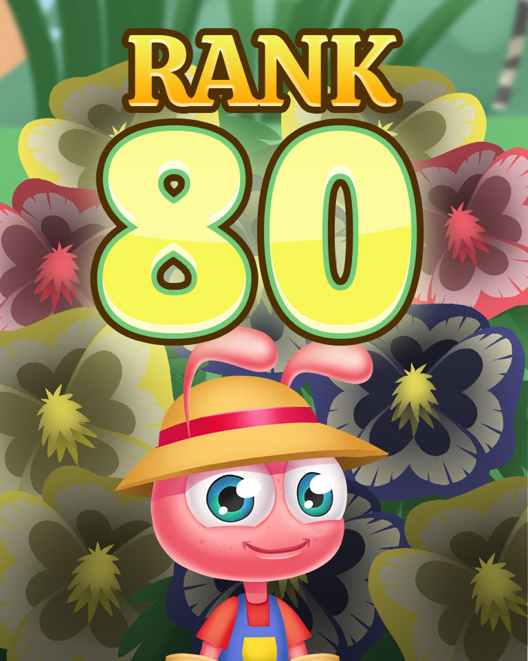 Garden Blast Pansy Power Badge