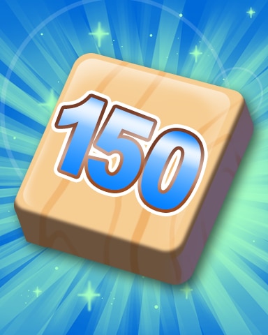 Scrabble Rank 150 Badge