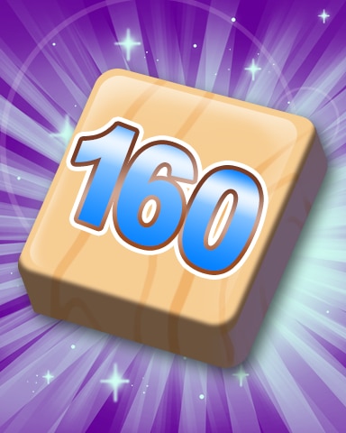 Scrabble Rank 160 Badge