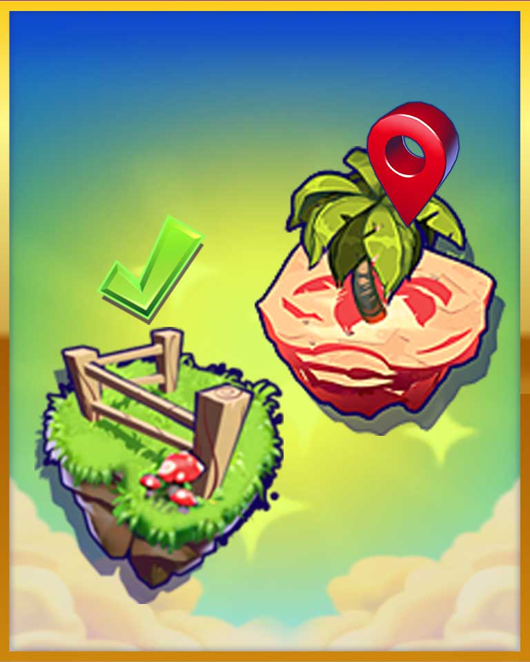 Bejeweled Stars Island Hopper Badge