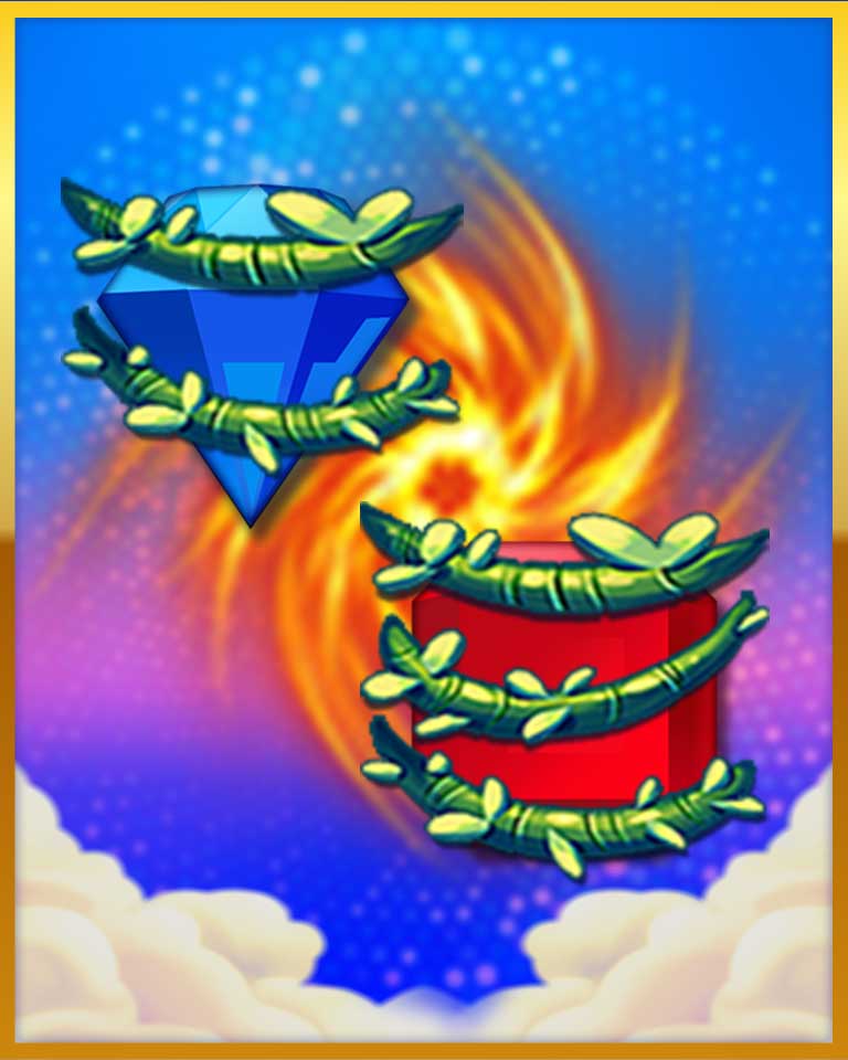 Bejeweled Stars Vine Vexer Badge