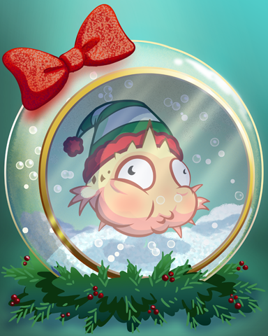 Quinn's Aquarium Undersea Elf Badge