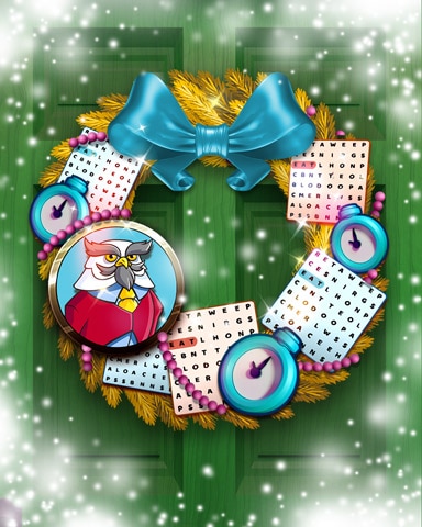 Pogo Word Search Daily HD Feathersworth's Wordy Wreath Badge