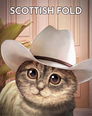 World Class Solitaire HD Scottish Fold Cats In Hats Badge