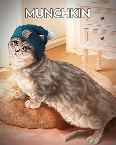 Mahjong Safari HD Munchkin Cats In Hats Badge
