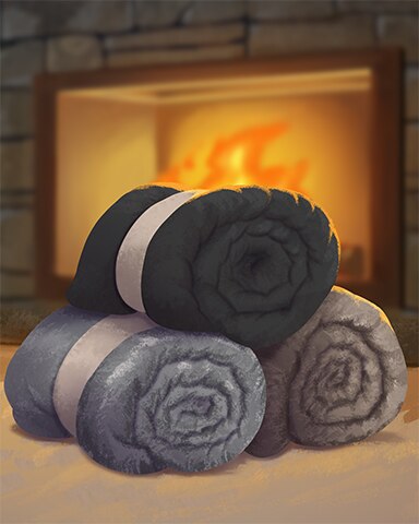 Cozy Blanket Cozy Chalet Badge