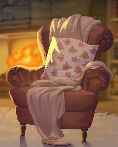 Cozy Chair Cozy Chalet Badge