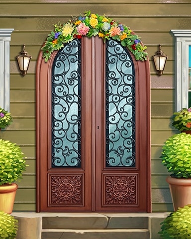 Decorated Doors Badge Collection Badge