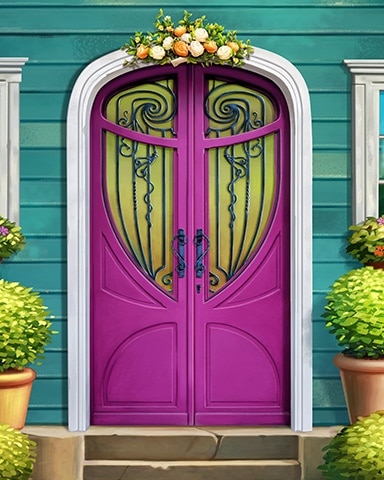 Decorated Doors Badge Collection Badge