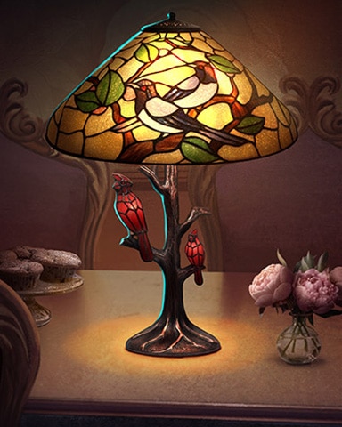 Bird Decorative Lamps Badge