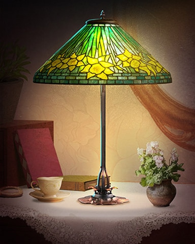 Merge Academy Daffodil Decorative Lamps Badge