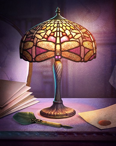 Garden Blast Dragonfly Decorative Lamps Badge