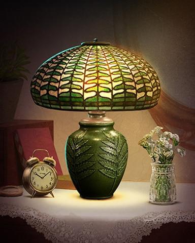 Fern Decorative Lamps Badge