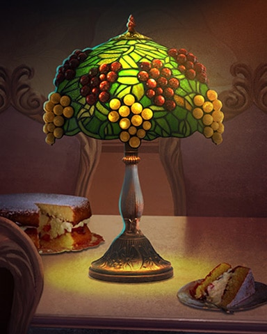 Canasta HD Grapes Decorative Lamps Badge