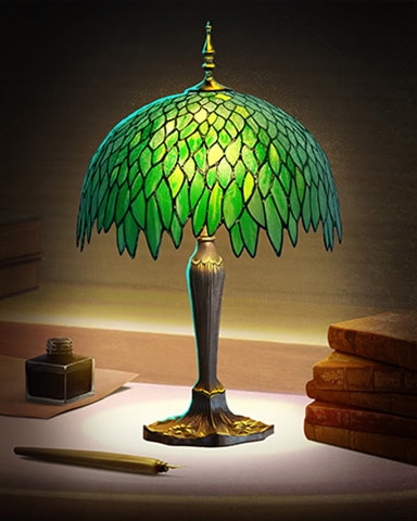 Leaf Decorative Lamps Badge