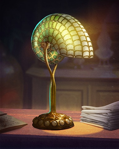 Poppit! Bingo Nautilus Decorative Lamps Badge